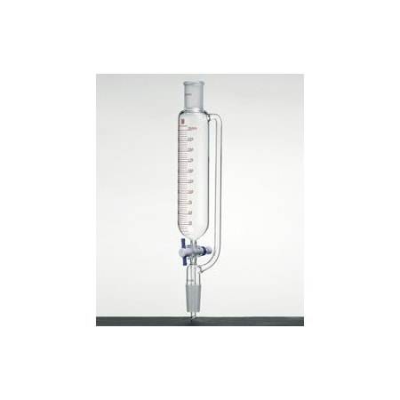 FUNNEL, PRESSURE EQ, TEFLON METERING STOPCOCK, 60mL, 19/22, 2mm.